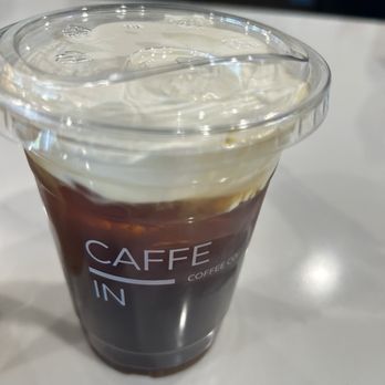 Caffe In Coffee Roasters - Cold brew with sweet cream - Coffee & Tea Near Me - Tustin, California Caffe In Coffee Roasters - Cold brew with sweet cream - Coffee & Tea Near Me - Tustin, California