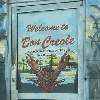 Bon Creole Lunch Counter - Door to restaurant - Seafood Near Me - New Iberia, Louisiana Bon Creole Lunch Counter - Door to restaurant - Seafood Near Me - New Iberia, Louisiana