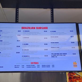Pedroca’s Burguer - Part of the menu 10/13/24 - Brazilian Near Me - Lawndale, California Pedroca’s Burguer - Part of the menu 10/13/24 - Brazilian Near Me - Lawndale, California