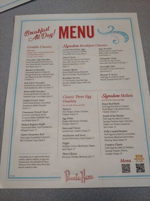 Menu photo 4 Pancake House Mackinac Island, MI