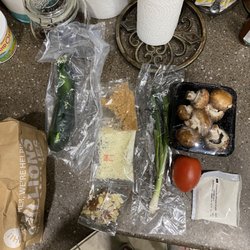 Green Chef - The packages of food were warm and sweaty.