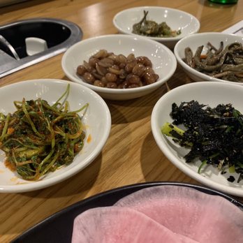 Yellow Cow Korean BBQ Restaurant - Banchan - Korean Near Me - Gardena, California