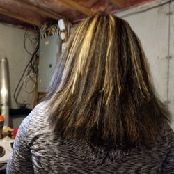Rob Roy Hair Salon - My hair as soon as I got home (I live 8 mins away)