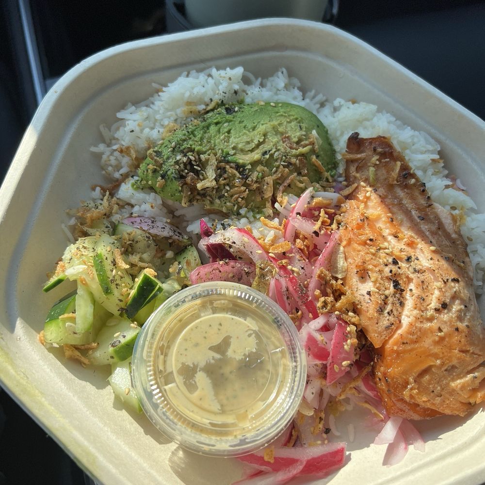 sweetgreen - Healthy Salads, Wraps, and Bowls - Miso Glazed Salmon - Salad Near Me - Dallas, Texas