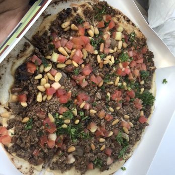 Aladdin's Eatery - Arayiss Pitza, pretty good! - Lebanese Near Me - Cincinnati, Ohio