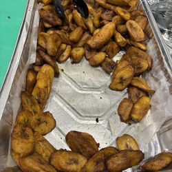Jamaic's Caribbean Cuisine - Fried Plantains.... YUMMMMMM