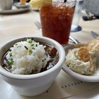 Eunice - Side Gumbo paired with potato salad - Cajun/Creole Near Me - Houston, Texas