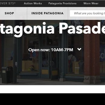 Patagonia Pasadena - Website says its open today.  Went to the store, and it is closed. - Sports Wear Near Me - Pasadena, California