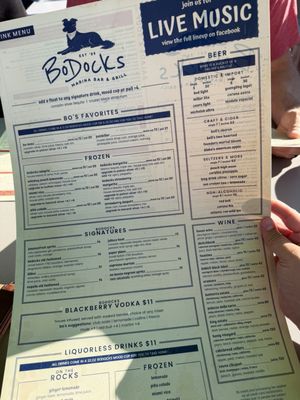 Menu photo 2 BoDocks Muskegon, MI Menu photo 2 BoDocks Muskegon, MI