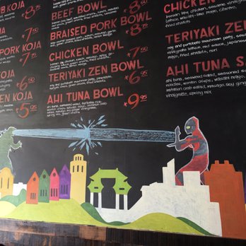 KoJa Kitchen - Really cute graphics on the outdoor menu - Japanese Near Me - San Francisco, California KoJa Kitchen - Really cute graphics on the outdoor menu - Japanese Near Me - San Francisco, California