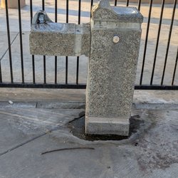 Cerritos Skate Park - Water fountain by the skate park