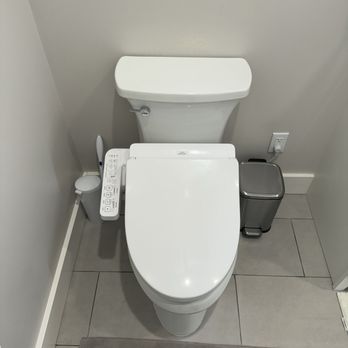 George B - Toilet and bidet seat installed - Plumbing Near Me George B - Toilet and bidet seat installed - Plumbing Near Me