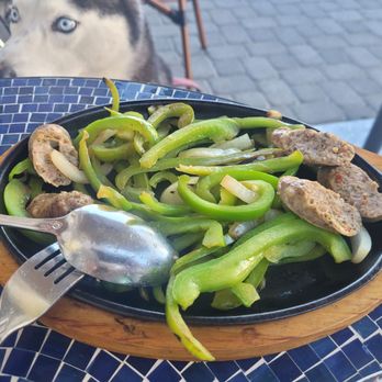 Molo - sizzling sausage platter - Italian Near Me - Newport Beach, California