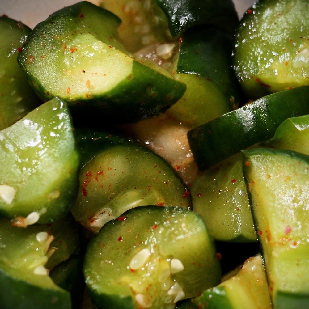 Tatsuo's - Cucumber Kimchee - Breakfast & Brunch Near Me - Honolulu, Hawaii Tatsuo's - Cucumber Kimchee - Breakfast & Brunch Near Me - Honolulu, Hawaii
