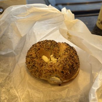Bake a Bagel - Mini everything bagel w cream cheese - Bagels Near Me - Maspeth, New York
