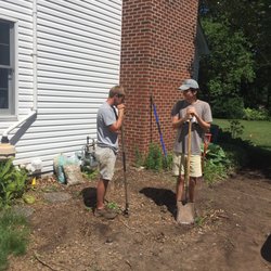 Cory's Curb Appeal - The guys helped us find the perfect location.