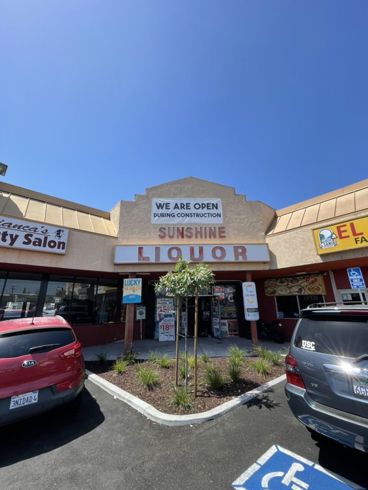 SUNSHINE LIQUOR TEMP. CLOSED Updated October 2024 13541 Telegraph
