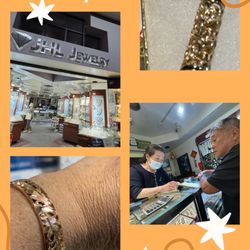 JHL Jewelry - Exchanged an anniversary gift: barrel necklace for a rose gold bangle. Hubs said difference paid is my Valentines gift too.