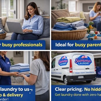 Summa Laundry - Perfect for busy families and professionals who want laundry off their to-do list.
laundry--wash and fold--laundry service - Laundromat Near Me - Atlanta, Georgia Summa Laundry - Perfect for busy families and professionals who want laundry off their to-do list.
laundry--wash and fold--laundry service - Laundromat Near Me - Atlanta, Georgia
