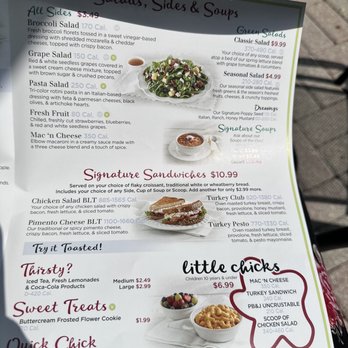 Chicken Salad Chick - Menu - Chicken Shop Near Me - Coral Springs, Florida Chicken Salad Chick - Menu - Chicken Shop Near Me - Coral Springs, Florida