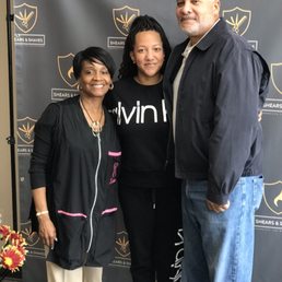 The owner, Dawn Sanford, myself and my dad