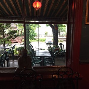 Photo of China Rose - Rhinecliff, NY, United States. Nice spot along the Hudson! Cozy with a nice view!