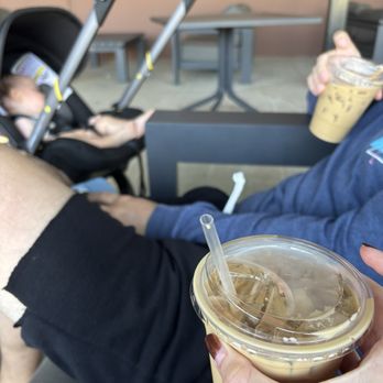 Local Good Coffee - Iced vanilla latte and iced salted caramel latte - Coffee & Tea Near Me - Plano, Texas