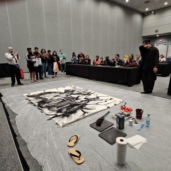 anime expo chibi - Calligraphy Panel - Local Flavor Near Me - Ontario, California