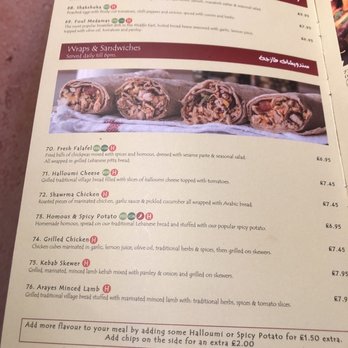 Tarboush Middle Eastern Cafe and Restaurant - Cafes Near Me - Loughborough, LEC
