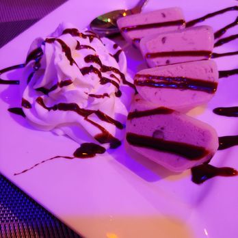 Mizu Asian Bistro - Red bean flavored mochi - a little freezer burned - Sushi Bars Near Me - Oaks, Pennsylvania Mizu Asian Bistro - Red bean flavored mochi - a little freezer burned - Sushi Bars Near Me - Oaks, Pennsylvania