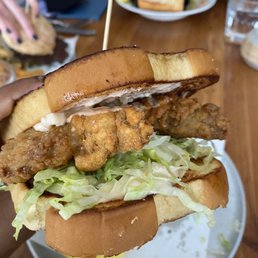 Fried Oyster Sandwich