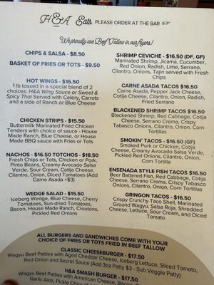 Menu photo 1 Home & Away San Diego, CA Menu photo 1 Home & Away San Diego, CA