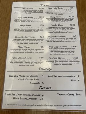 Menu photo 6 Kinoko Ramen Morrisville, NC Menu photo 6 Kinoko Ramen Morrisville, NC