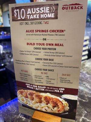 Menu photo 6 Outback Steakhouse Ocala, FL Menu photo 6 Outback Steakhouse Ocala, FL