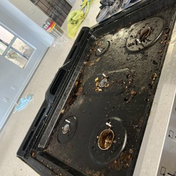 Holy Hands Cleaning - Before stove top - Home Cleaning Near Me