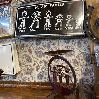 Mother Lode Mercantile - various signs on the wall - Candy Stores Near Me - Apache Junction, Arizona
