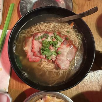 Sen Noodle Bar - Ba Mee Giow Muu Dang Soup - IG @bougiefoodieboi - Pan Asian Near Me - Seattle, Washington Sen Noodle Bar - Ba Mee Giow Muu Dang Soup - IG @bougiefoodieboi - Pan Asian Near Me - Seattle, Washington