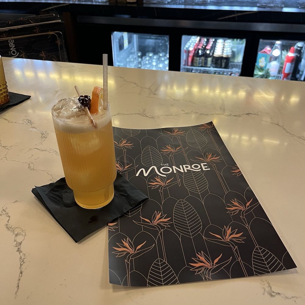 The Monroe - Amaretto Sour at the Monroe restaurant - ask for Adam! - Desserts Near Me - Tallahassee, Florida The Monroe - Amaretto Sour at the Monroe restaurant - ask for Adam! - Desserts Near Me - Tallahassee, Florida