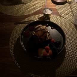 Birthday dessert Birthday dessert