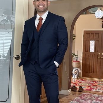 S&J Men's Suits & Alterations - Three piece Navy blue tailored suit - Sewing & Alterations Near Me - Riverside, California S&J Men's Suits & Alterations - Three piece Navy blue tailored suit - Sewing & Alterations Near Me - Riverside, California