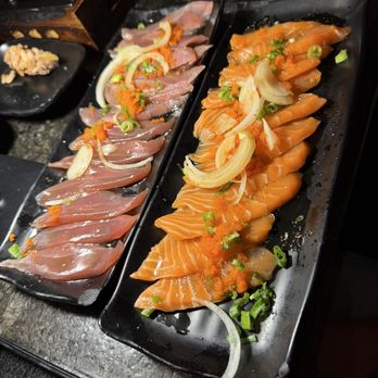 Grill Nine - Tuna and salmon carpaccio - Korean Near Me - Las Vegas, Nevada