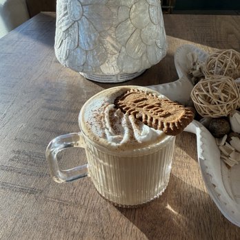 Harvest Coffee + Kitchen - Cookie Butter Latte - Coffee & Tea Near Me - Fort Worth, Texas