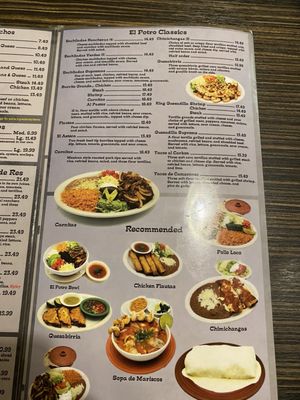 Menu photo 1 El Potro Orlando, FL