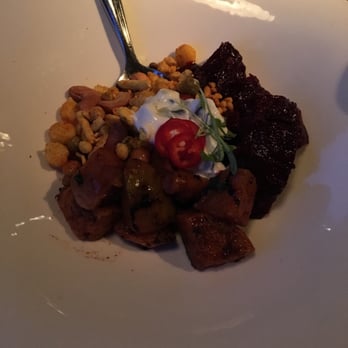 Linger - Toasted Beet Salad - Asian Fusion Near Me - Denver, Colorado Linger - Toasted Beet Salad - Asian Fusion Near Me - Denver, Colorado