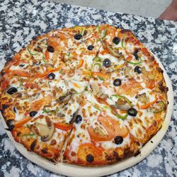 Click Kebab - pizza vegetal