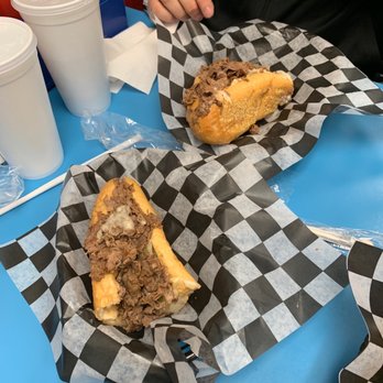 Rick's Cheesesteak Shop - A large, split! - Cheesesteaks Near Me - Williamsburg, Virginia