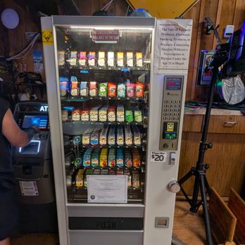 Ernie's Old Time Saloon - Cigarette vending machine. - Dive Bars Near Me - Sitka, Alaska Ernie's Old Time Saloon - Cigarette vending machine. - Dive Bars Near Me - Sitka, Alaska