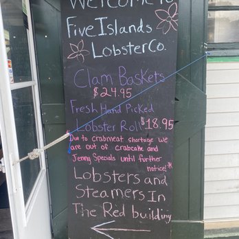 Five Islands Lobster - Seafood Near Me - Georgetown, Maine