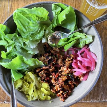 Wicked Weed Funkatorium - Chicken Lettuce Wraps - Brewpubs Near Me - Asheville, North Carolina