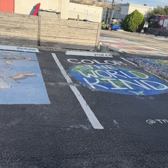 Se7enBites - Fun painted parking spots. - Coffee & Tea Near Me - Orlando, Florida Se7enBites - Fun painted parking spots. - Coffee & Tea Near Me - Orlando, Florida